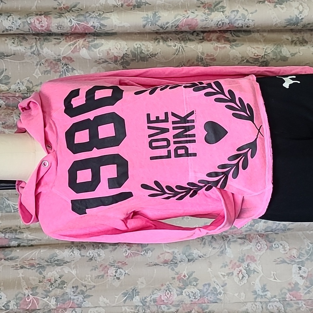 Pink hoodie